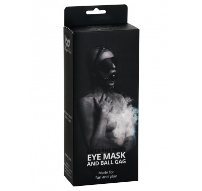 Maska-Eye Mask With Ball Gag